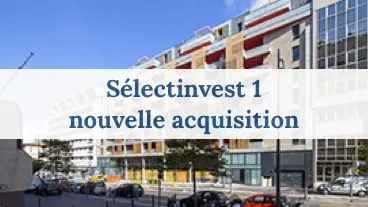 Sélectinvest 1 nouvelle acquisition