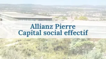 Allianz Pierre : capital social effectif