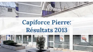 Capiforce Pierre Résultats 2013