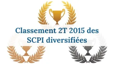 Classement TDVM des SCPI diversifiées au 2T 2015