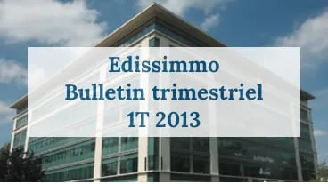 Edissimmo : BT 1T 2013
