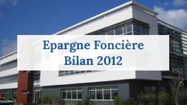 SCPI Epargne Foncière : bilan 2012
