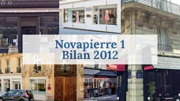 Novapierre 1 : bilan 2012