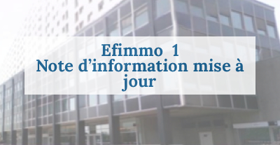 image Efimmo 1 \: Note d'Information mise à jour