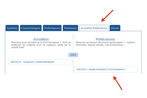 image Parution de bulletins trimestriels du 2e semestre 2012