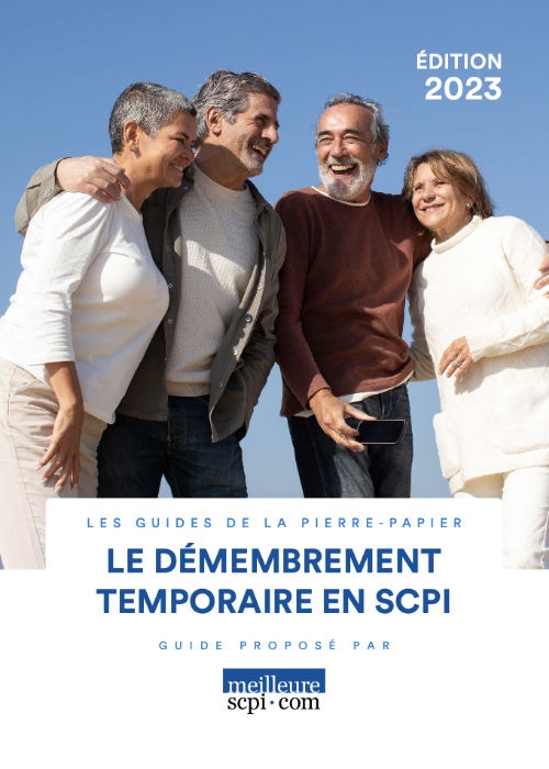 Couverture guide demembrement en scpi