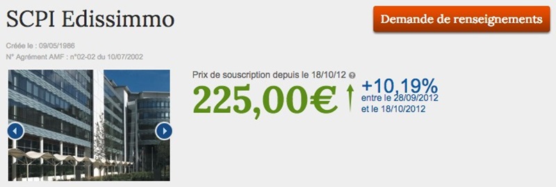 scpi-edissimmo-augmentation-du-prix-de-souscription