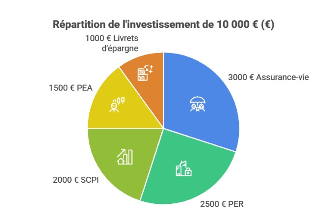 repartition-de-l-investissement- de-10000-euros