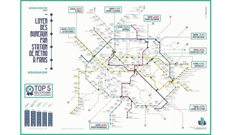 geolocaux-met-a-jour-sa-carte-des-loyers-de-bureaux-a-paris-par-station-de-metro