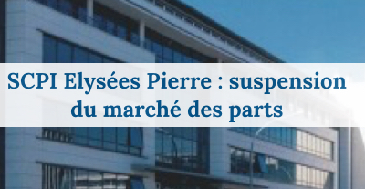 image HSBC REIM suspend le marché des parts de sa SCPI