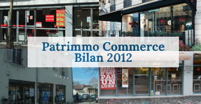 image Patrimmo Commerce : bilan 2012
