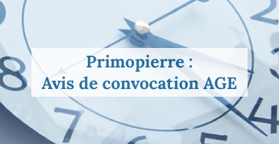 image Primopierre convocation à l'AGE