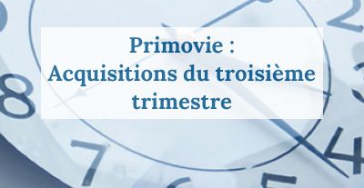 image Primovie : acquisitions du 3T