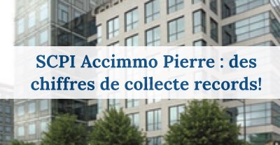 SCPI Accimmo Pierre: chiffres records au 3T 2015