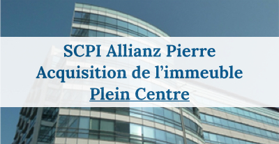 SCPI Allianz Pierre : acquisition à Montigny-le-Bretonneux