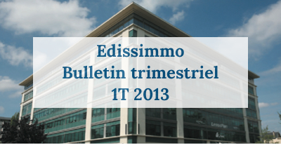 Edissimmo : BT 1T 2013