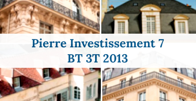image Pierre Investissement 7 : BT 3T 2013
