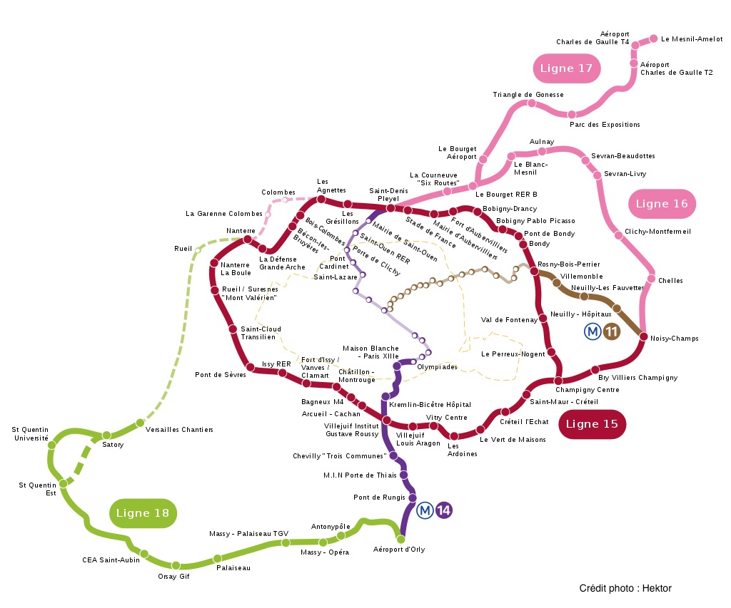 image Grand Paris \: 51 sites retenus dans le cadre du projet